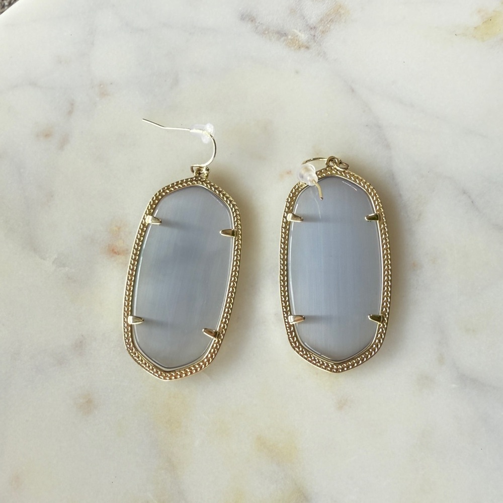 Gold and Gray Danielle Earrings - Kendra Scott